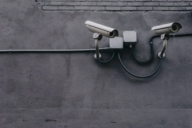 AI security surveillance cameras providing real-time monitoring