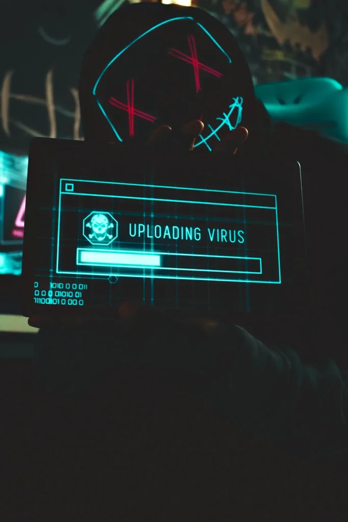Hacker representing cyber threat intelligence platform operations