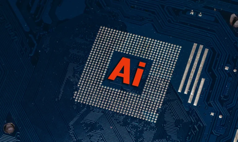 AI chip circuit board representing security issues with artificial intelligence